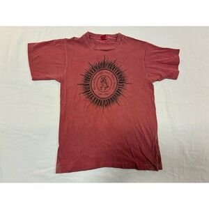VTG 90s Martha's Vineyard Country Dance Society T-Shirt Medium Red USA 1982-1992